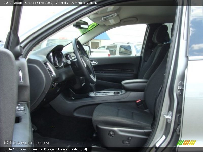 Mineral Gray Metallic / Black 2012 Dodge Durango Crew AWD