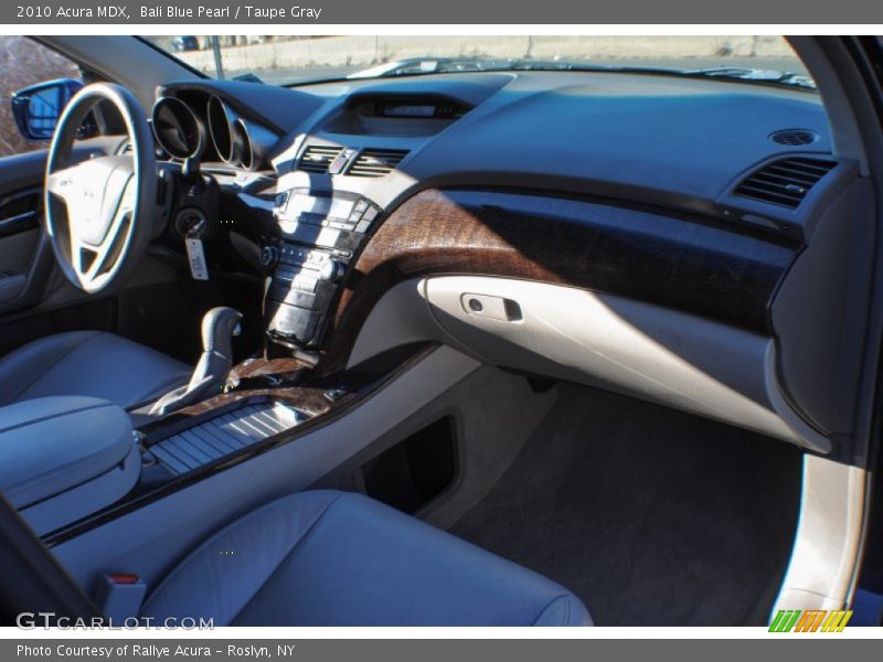 Bali Blue Pearl / Taupe Gray 2010 Acura MDX