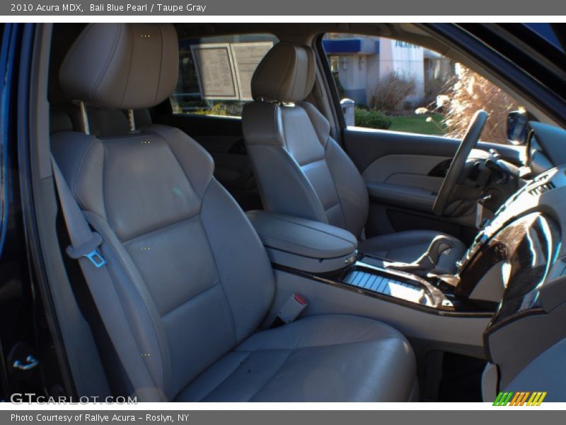 Bali Blue Pearl / Taupe Gray 2010 Acura MDX
