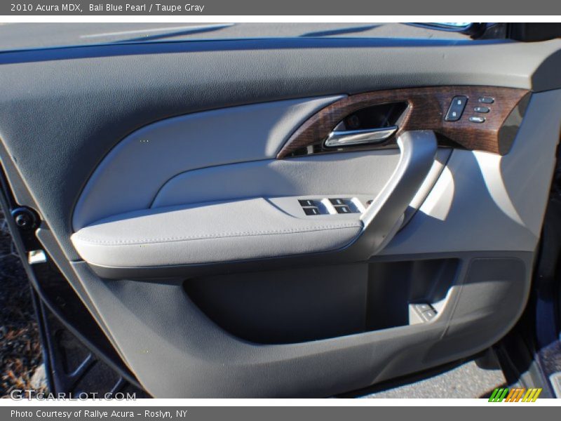 Bali Blue Pearl / Taupe Gray 2010 Acura MDX