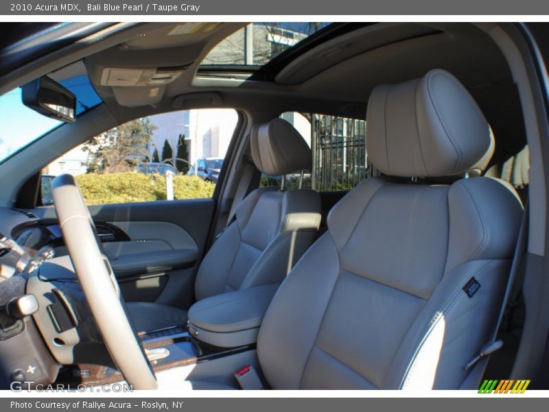 Bali Blue Pearl / Taupe Gray 2010 Acura MDX