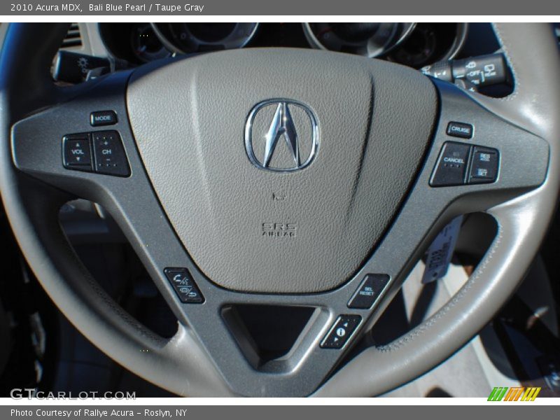 Bali Blue Pearl / Taupe Gray 2010 Acura MDX