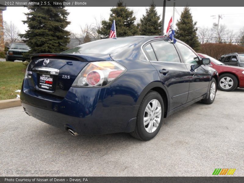 Navy Blue / Blonde 2012 Nissan Altima 2.5 S