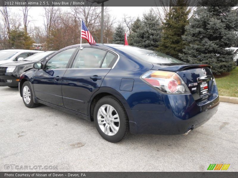 Navy Blue / Blonde 2012 Nissan Altima 2.5 S