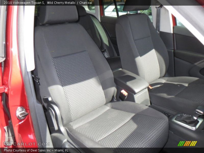 Wild Cherry Metallic / Charcoal 2010 Volkswagen Tiguan S