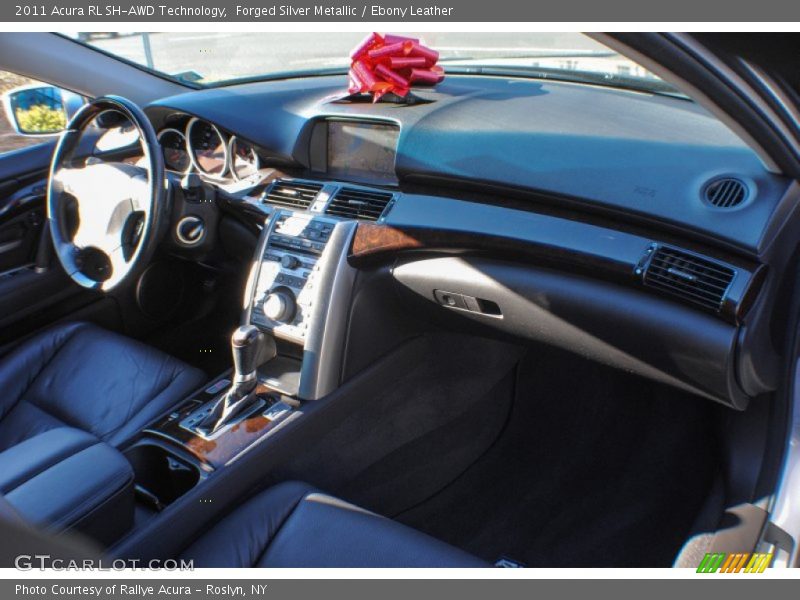 Forged Silver Metallic / Ebony Leather 2011 Acura RL SH-AWD Technology