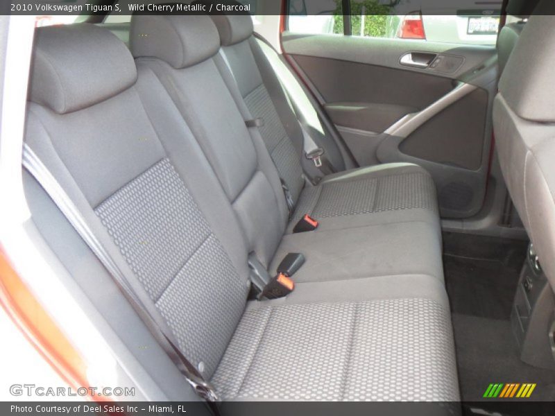 Wild Cherry Metallic / Charcoal 2010 Volkswagen Tiguan S