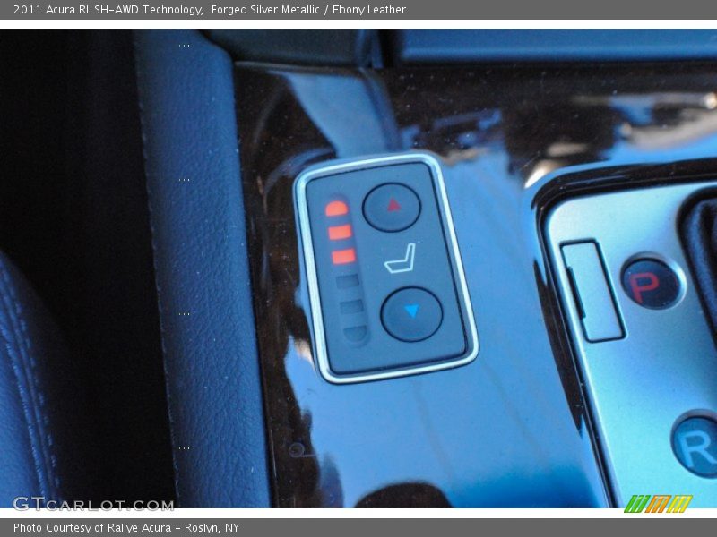 Forged Silver Metallic / Ebony Leather 2011 Acura RL SH-AWD Technology