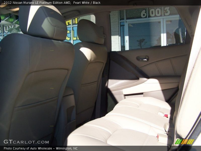 Pearl White / Black 2012 Nissan Murano LE Platinum Edition AWD