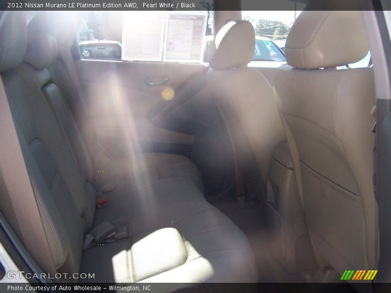 Pearl White / Black 2012 Nissan Murano LE Platinum Edition AWD