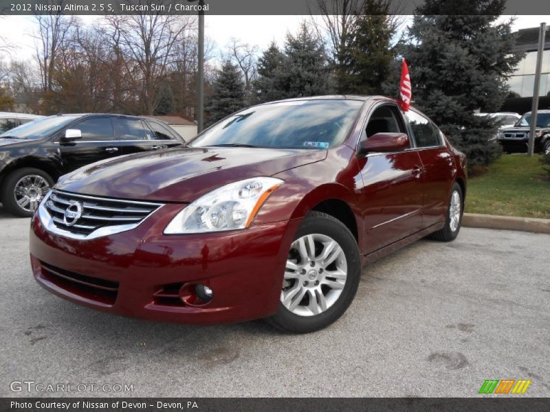 Tuscan Sun / Charcoal 2012 Nissan Altima 2.5 S