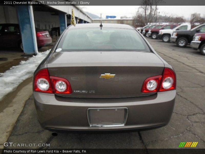 Mocha Steel Metallic / Ebony 2011 Chevrolet Malibu LTZ