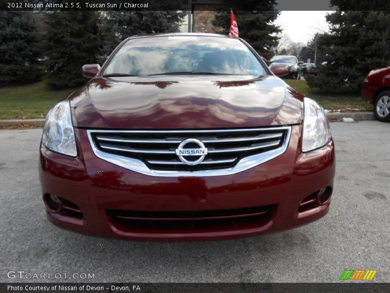 Tuscan Sun / Charcoal 2012 Nissan Altima 2.5 S