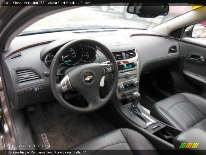 Mocha Steel Metallic / Ebony 2011 Chevrolet Malibu LTZ