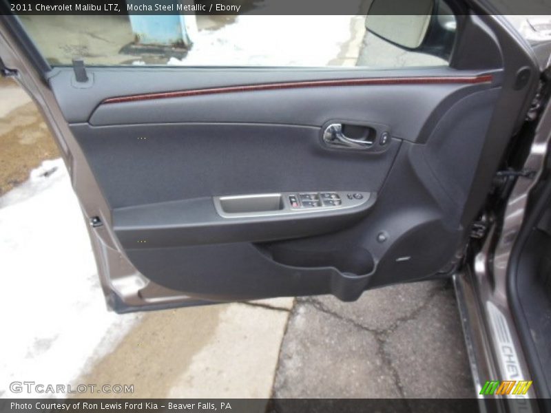 Mocha Steel Metallic / Ebony 2011 Chevrolet Malibu LTZ