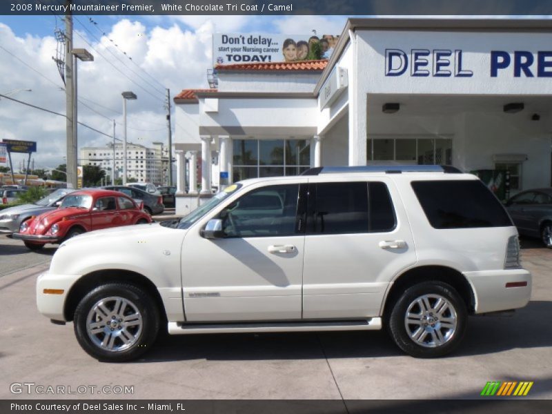 White Chocolate Tri Coat / Camel 2008 Mercury Mountaineer Premier