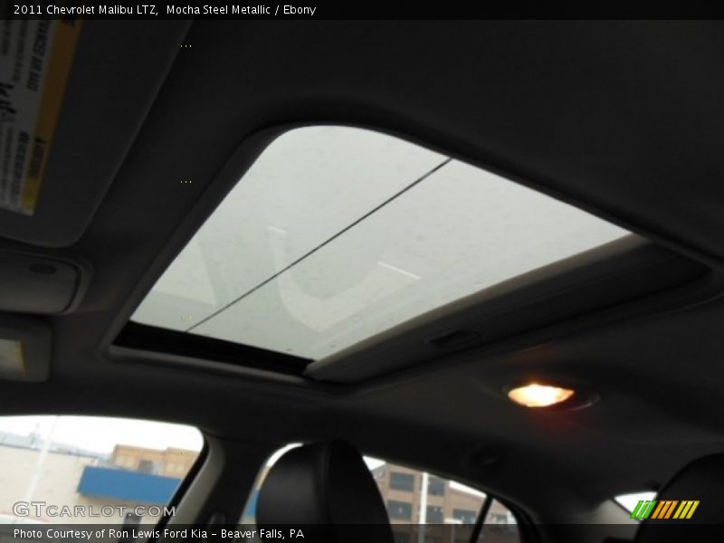 Mocha Steel Metallic / Ebony 2011 Chevrolet Malibu LTZ