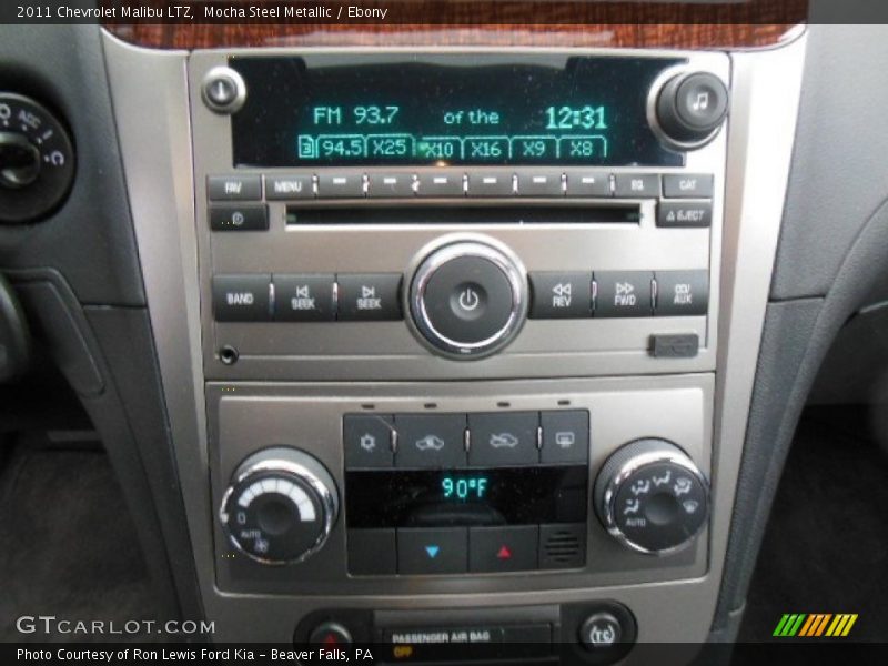 Mocha Steel Metallic / Ebony 2011 Chevrolet Malibu LTZ