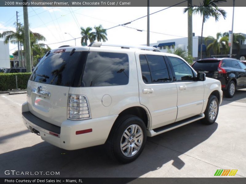 White Chocolate Tri Coat / Camel 2008 Mercury Mountaineer Premier