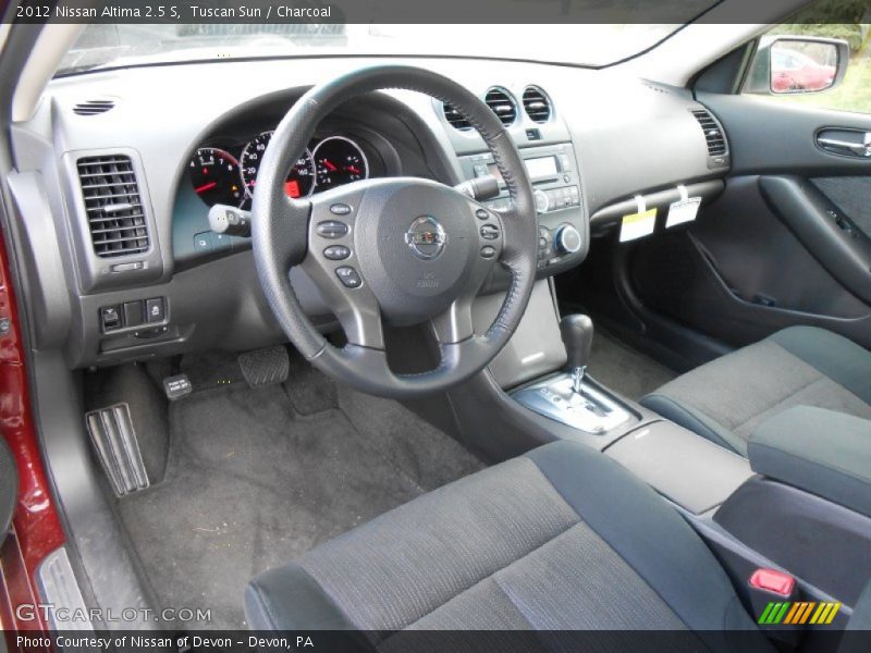 Tuscan Sun / Charcoal 2012 Nissan Altima 2.5 S