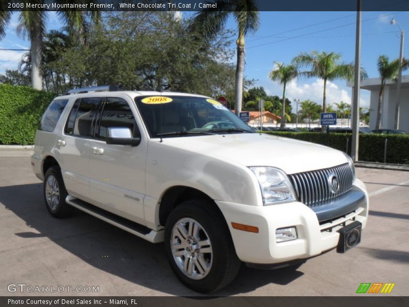 White Chocolate Tri Coat / Camel 2008 Mercury Mountaineer Premier