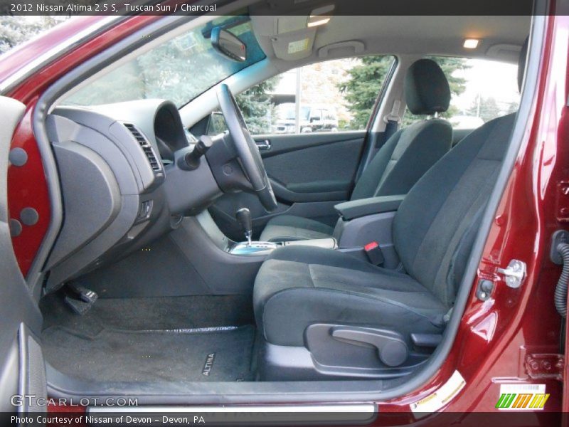 Tuscan Sun / Charcoal 2012 Nissan Altima 2.5 S