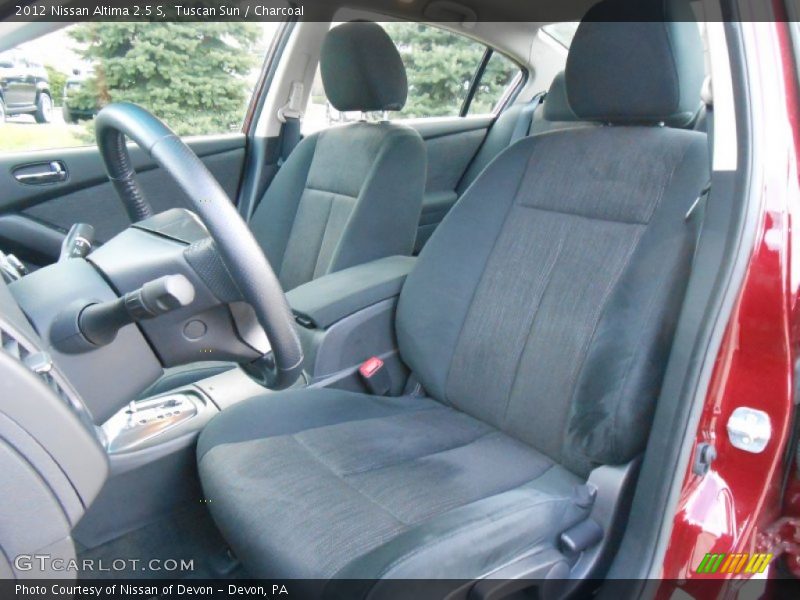 Tuscan Sun / Charcoal 2012 Nissan Altima 2.5 S