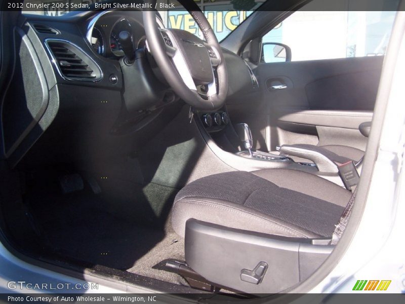 Bright Silver Metallic / Black 2012 Chrysler 200 S Sedan