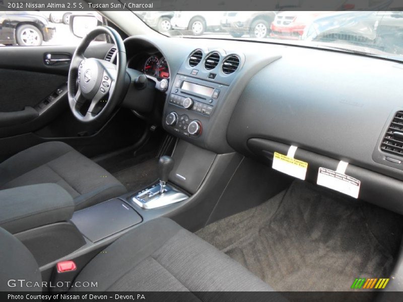 Tuscan Sun / Charcoal 2012 Nissan Altima 2.5 S