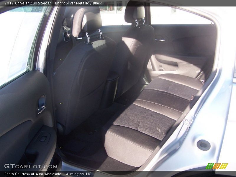 Bright Silver Metallic / Black 2012 Chrysler 200 S Sedan