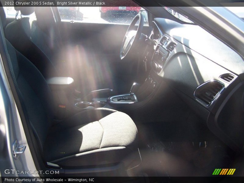 Bright Silver Metallic / Black 2012 Chrysler 200 S Sedan