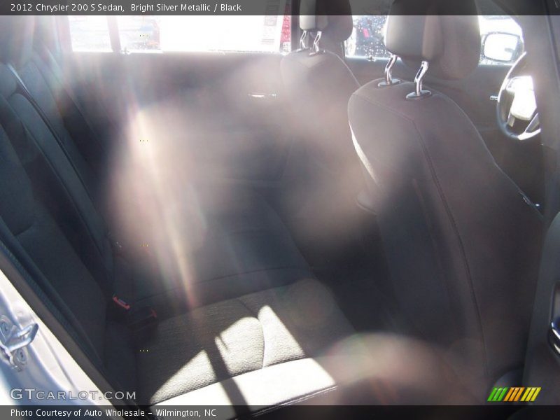 Bright Silver Metallic / Black 2012 Chrysler 200 S Sedan