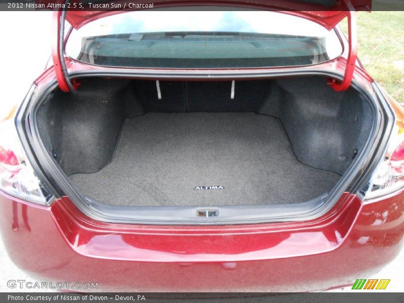 Tuscan Sun / Charcoal 2012 Nissan Altima 2.5 S