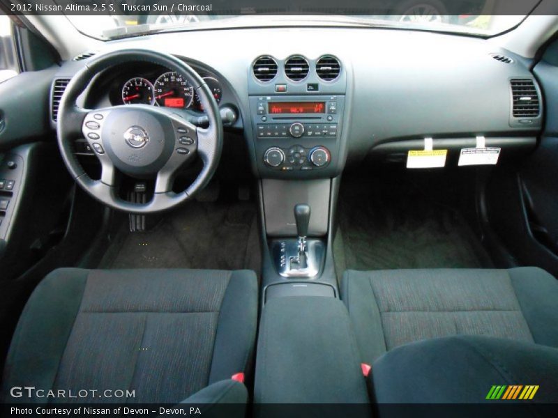 Tuscan Sun / Charcoal 2012 Nissan Altima 2.5 S