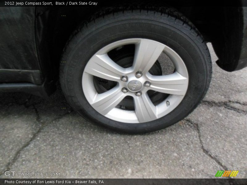 Black / Dark Slate Gray 2012 Jeep Compass Sport