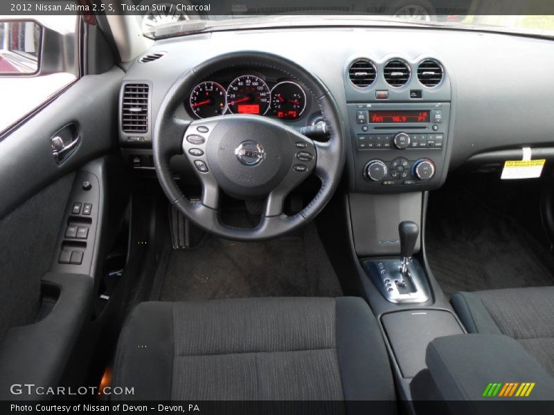 Tuscan Sun / Charcoal 2012 Nissan Altima 2.5 S