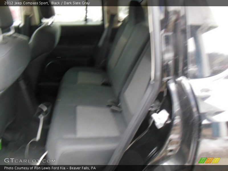 Black / Dark Slate Gray 2012 Jeep Compass Sport