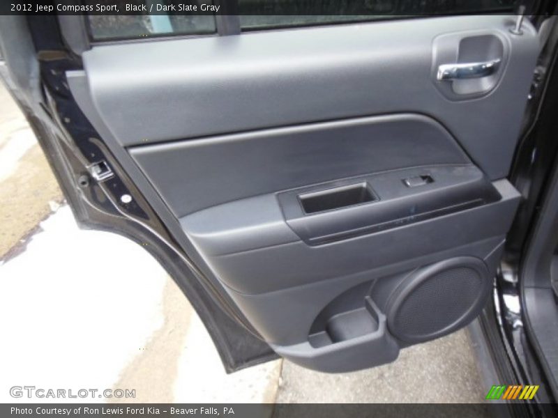 Black / Dark Slate Gray 2012 Jeep Compass Sport
