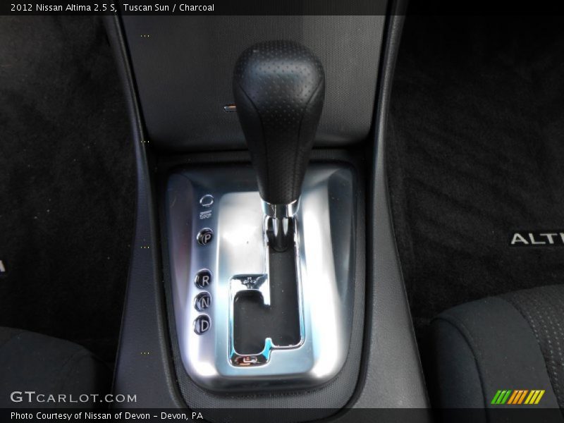 Tuscan Sun / Charcoal 2012 Nissan Altima 2.5 S