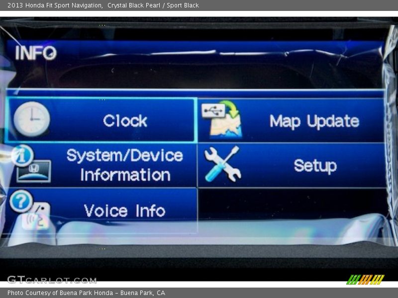 Crystal Black Pearl / Sport Black 2013 Honda Fit Sport Navigation