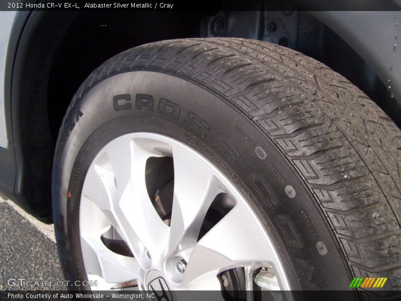Alabaster Silver Metallic / Gray 2012 Honda CR-V EX-L