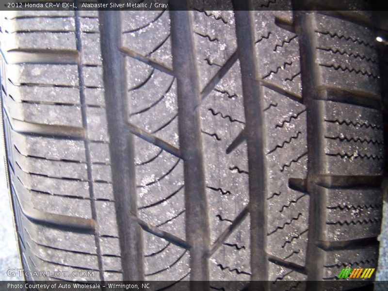 Alabaster Silver Metallic / Gray 2012 Honda CR-V EX-L
