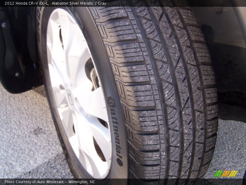 Alabaster Silver Metallic / Gray 2012 Honda CR-V EX-L