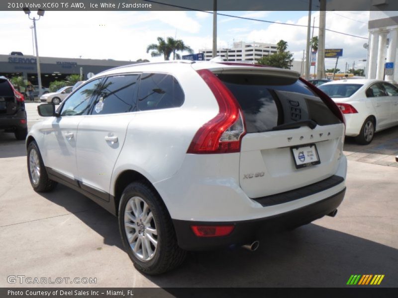 Ice White / Sandstone 2010 Volvo XC60 T6 AWD