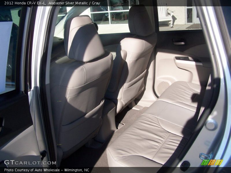 Alabaster Silver Metallic / Gray 2012 Honda CR-V EX-L