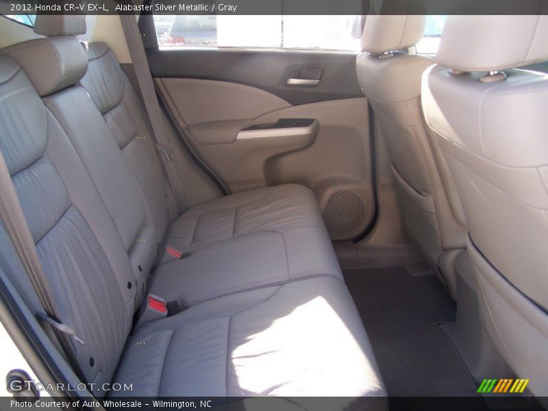 Alabaster Silver Metallic / Gray 2012 Honda CR-V EX-L