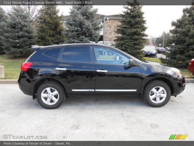 Super Black / Black 2012 Nissan Rogue S Special Edition AWD