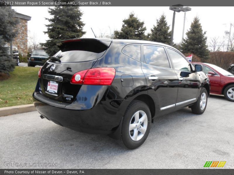 Super Black / Black 2012 Nissan Rogue S Special Edition AWD