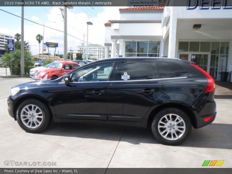 Black Sapphire Metallic / Anthracite 2010 Volvo XC60 T6 AWD