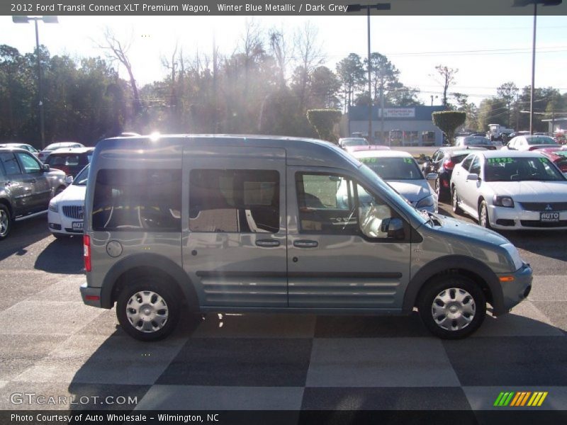 Winter Blue Metallic / Dark Grey 2012 Ford Transit Connect XLT Premium Wagon